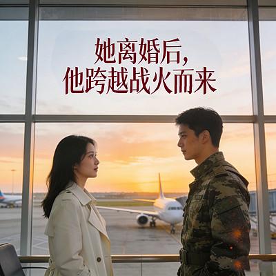 她离婚后，他跨越战火而来